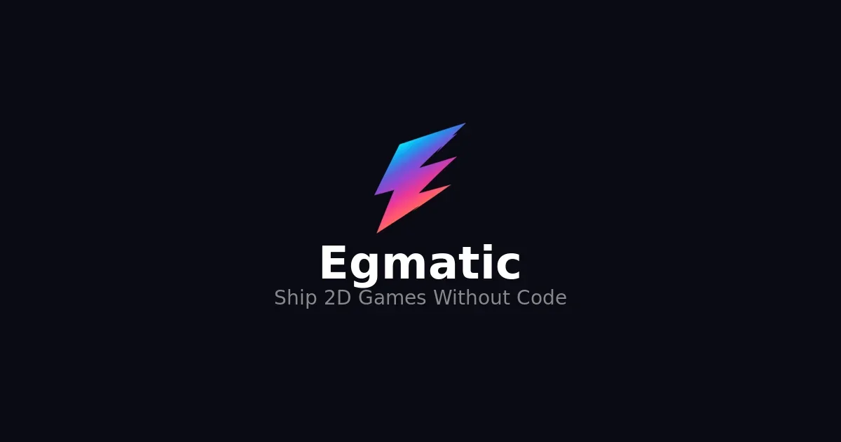 Product screenshot of Egmatic — Developer Tools
