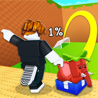 Kick a Lucky Block logo