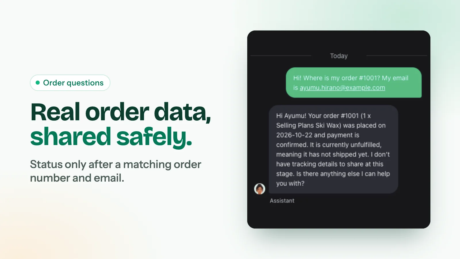 Product screenshot of SayMaya — Customer Support Tools