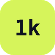 First 1,000 Users logo