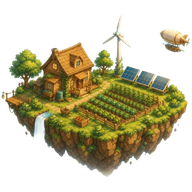 Solarpunk Wiki logo