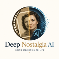 deep nostalgia ai logo