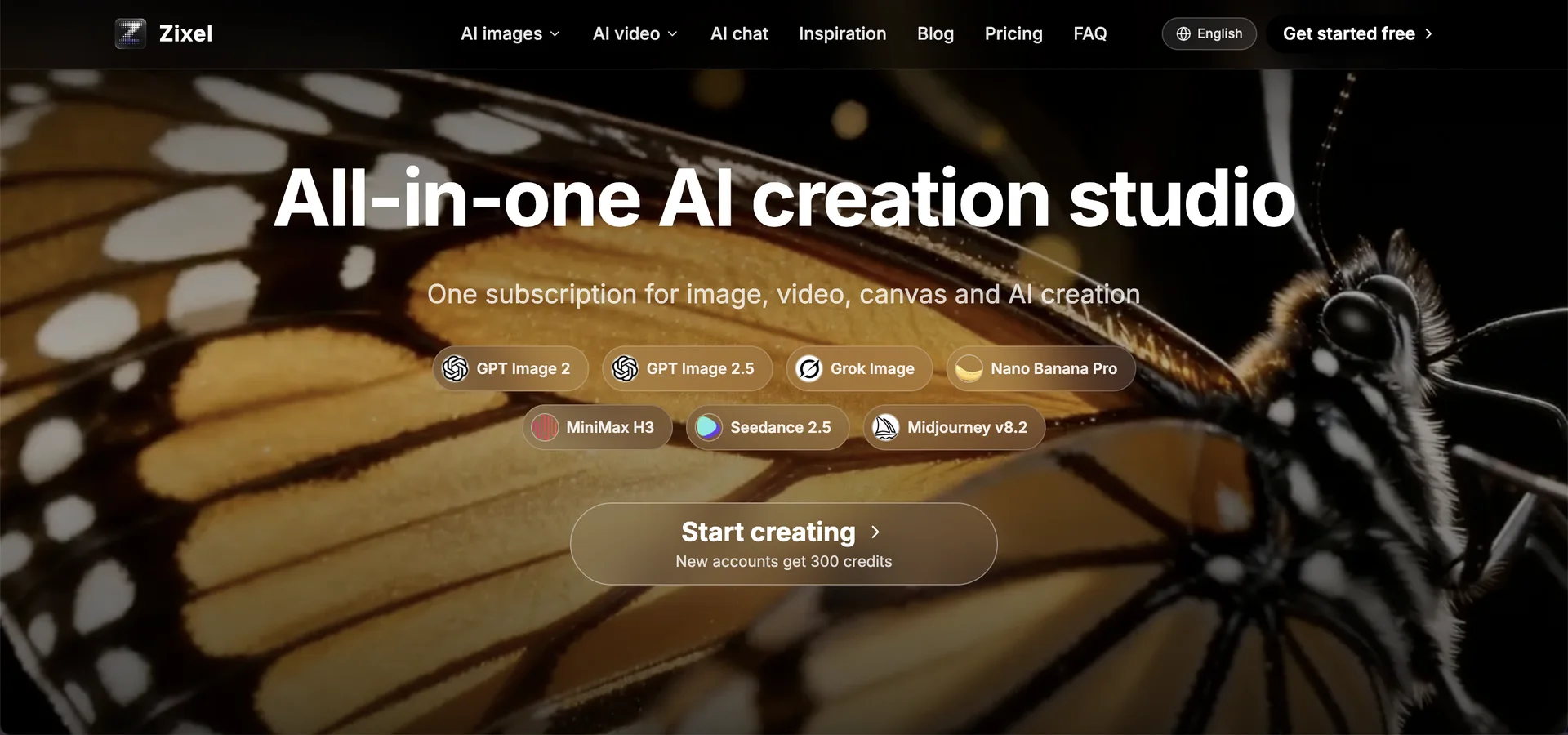 Product screenshot of zixel — AI Tools