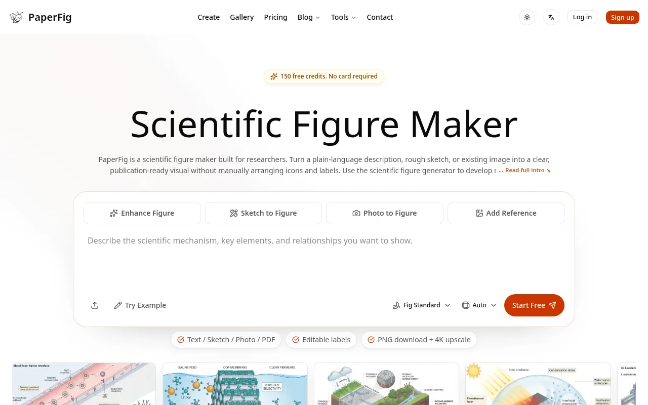 Product screenshot of PaperFig — OCR Text Extraction