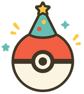 birthday pokemon logo