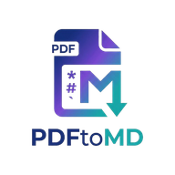 PDF to MD logo