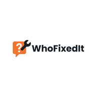 WhoFixedIt logo