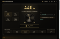 online tone generator logo